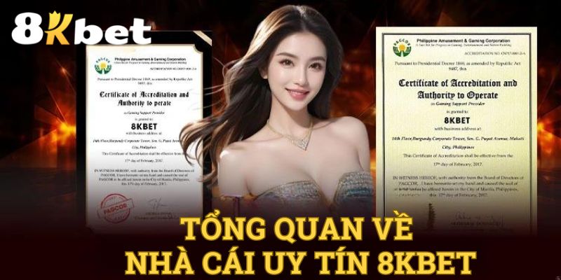 Tổng quan về nhà cái uy tín 8KBET